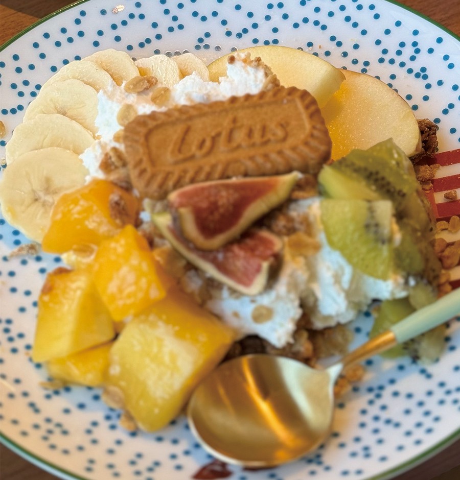 Cafe milkygreekのグリークヨーグルト